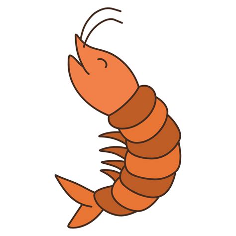 Shrimp Cartoon Illustration 22820638 Png