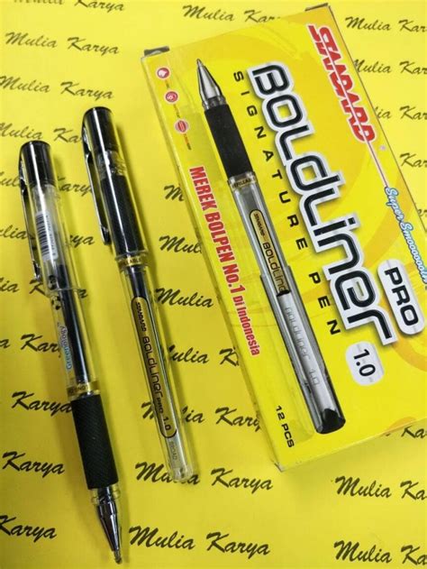 Jual Pen Ballpoint Boldliner 1 0 For Signature Pen Tanda Tangan