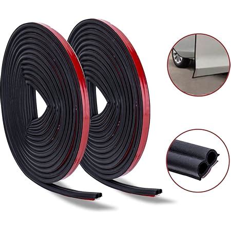 Youshares Car Door Seal Strip B Shape Self Adhesive Rubber Seal Strip