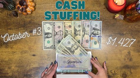 Cash Stuffing October Zero Based Budget Cash Envelope