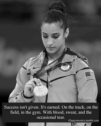 Aly Raisman A Perfect Fit For This Inspirational Gymnastics Quote