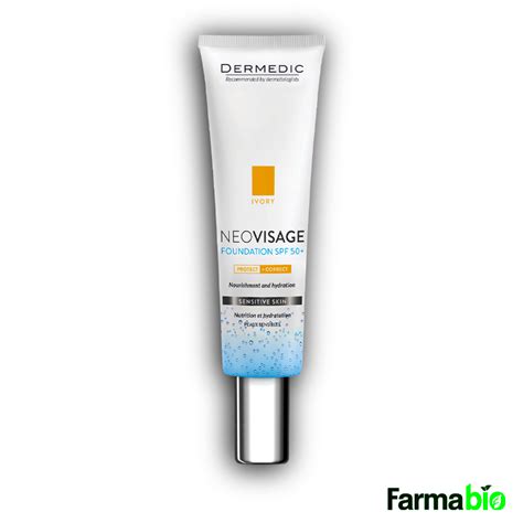 Dermedic Neo Visage Fond De Teint Spf 50 Ivory 30ml Farmabio