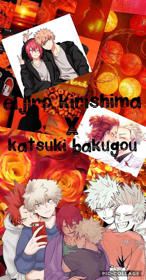 Kirishima X Bakugou Mha Ship Eijiro Kiribaku Katsuki Mha Bnha