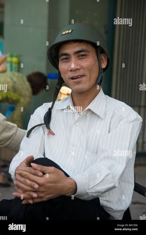 Portrait Of A Vietnamese Man In Hanoi Vietnam Stock Photo Alamy