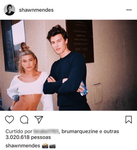 É Namoro Shawn Mendes E Hailey Baldwin Postam Capricho