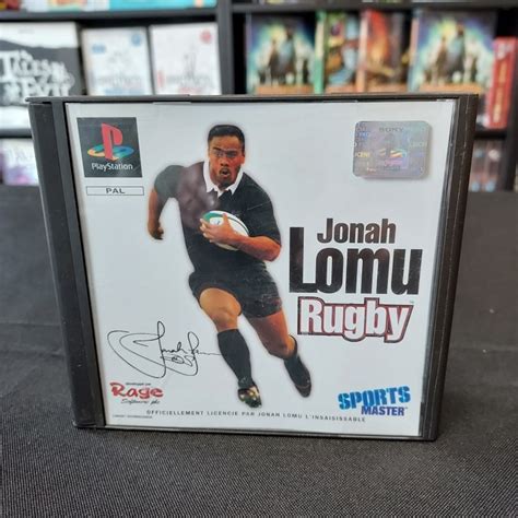 Jonah Lomu Rugby Sur PS1 Occasion Avec Notice Pal