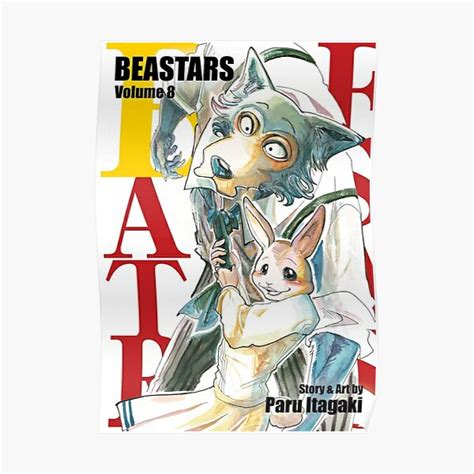 Beastars Anime Poster For Sale By Anime Nez Redbubble