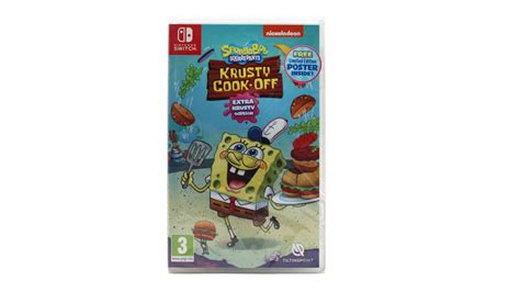 Игра Spongebob Krusty Cook Off Extra Krusty Edition Nintendo Switch