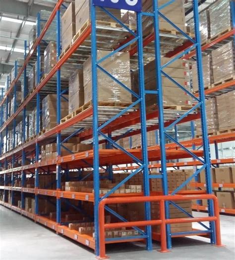 Mild Steel Storage Racks Pallet Racking System For Warehouse Load Per