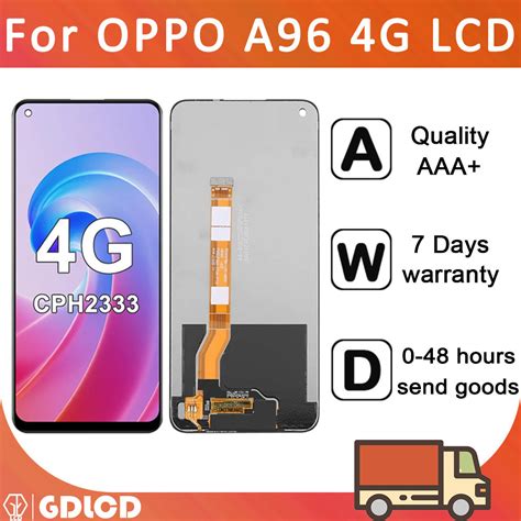 For OPPO A96 4G LCD CPH2333 LCD Display Touch Screen Digitizer Assembly