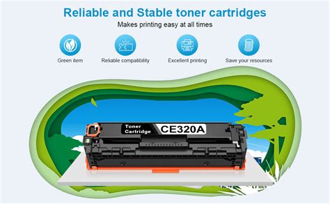 128a Toner Cartridge Replacement For Hp 128a Ce320a Ce321a Ce322a