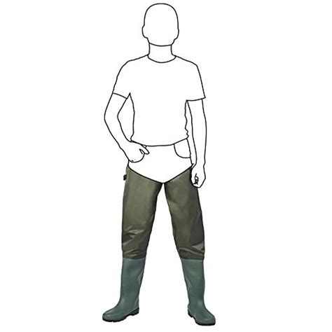 FISHINGSIR Hip Waders Waterproof Hip Boots For Men And Women With Boots