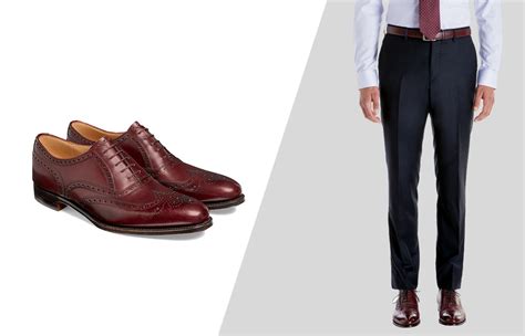 What Color Suit Pants To Wear With Burgundy Dress Shoes Suits Expert