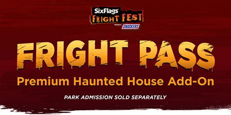 Fright Fest Haunted Attractions Six Flags Great Escape