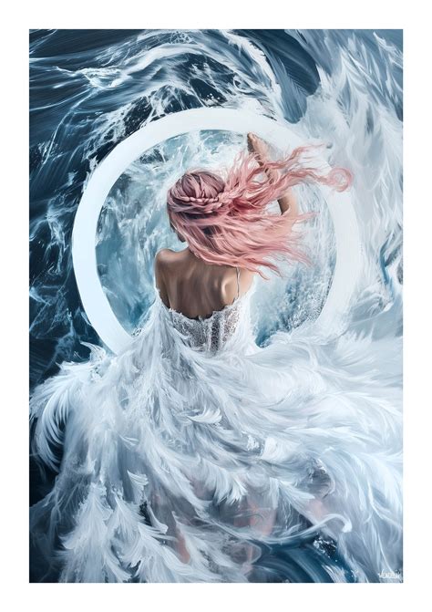 Swan Princess Fine Art Print — Caroline Wendelin Art