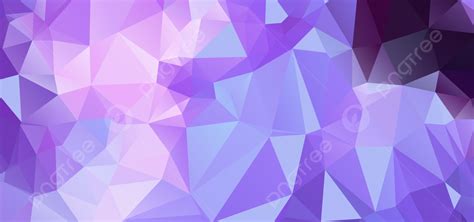 Geometric Poligon Abstract Blue And Pink Crystal Background D Render