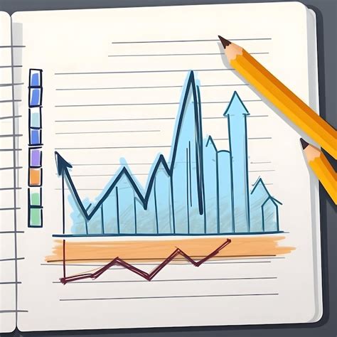 Iconos de gráficos de barras Gráfico de negocios Visualización de datos