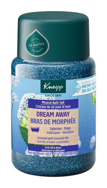 Valerian And Hops Mineral Bath Salt For Better Sleep Kneipp