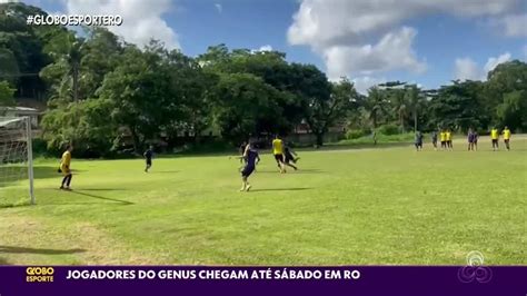 Vídeo Globo Esporte RO Jogadores do Genus devem chegar até sábado 18