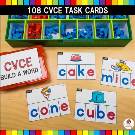 Phonics Build A Word Task Cards Bundle United Teaching