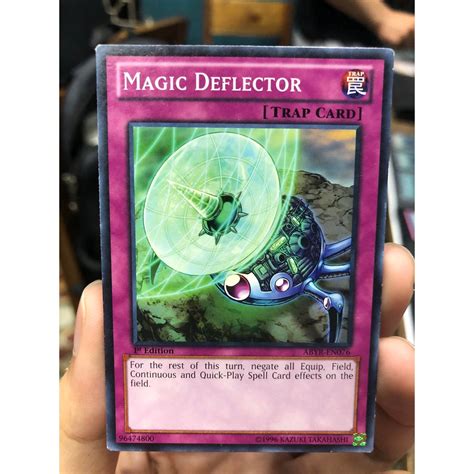 01082024 Thẻ Bài Yugioh Tcg Chính Hãng Magic Deflector Abyr En076