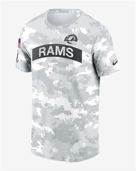 Los Angeles Rams Salute To Service Edge Arch Men S Nike Dri FIT NFL T