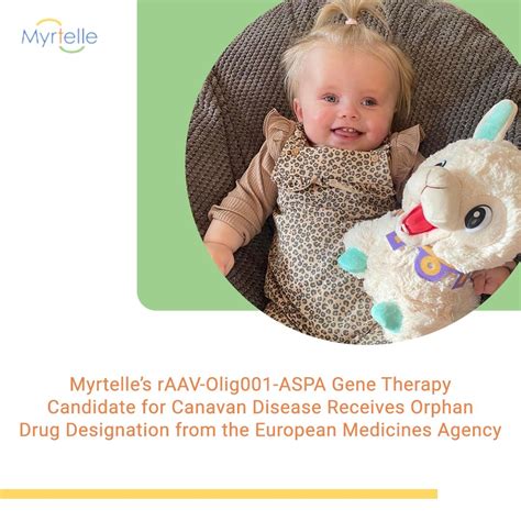 Myrtelles Gene Therapy Candidate Receives Orphan Drug Designation