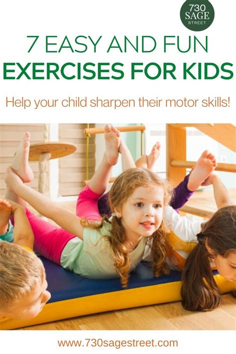 7 Easy and Fun Exercises for Kids | Exercise for kids, Fun workouts ...