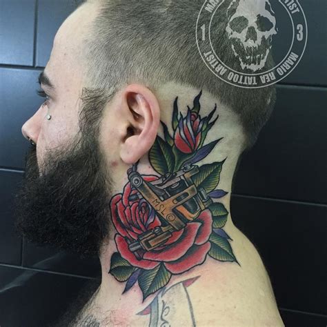 Tatuajes en el cuello para hombres 50 Diseños espectaculares