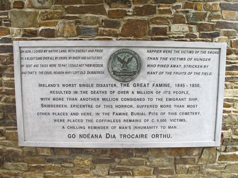 Famine Stone Skibbereen Heritage Centre En Wikipedia Org Flickr