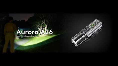 Rovyvon Aurora A Usb C Lumen Edc Suchlampe Mit Seitenlicht Youtube