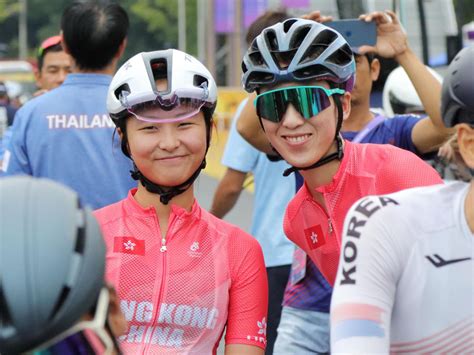 亞運單車女子個人公路賽港隊楊倩玉奪得金牌