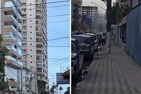 Jornal Correio Pr Dio De Andares Evacuado Na Praia Grande Ap S