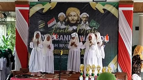 Lomba Mars YALAL WATON Dalam Rangka HARLAH MUSLIMAT NU KE 77 Paud