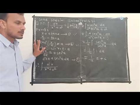 12th Some Special Integrals YouTube