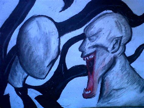 Slenderman Vs Scp 096 By Murderthewolfwrote On Deviantart