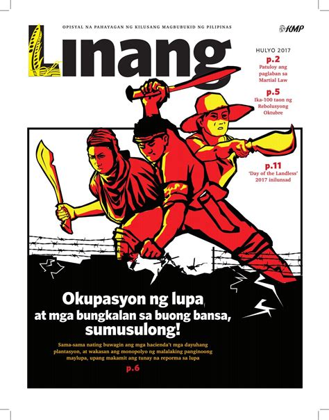 Linang Kmp Updates From The Peasant Movement Of The Philippines