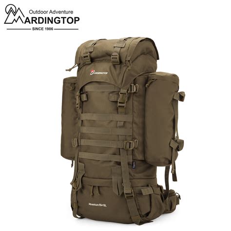 Mardingtop L Hiking Backpack With Rain Cover Internal Frame For