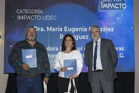 Nuevo Conocimiento Udec Fue Reconocido En Los Premios Ciencia Con