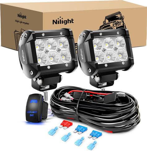 Nilight Barra De Luz LED De 32 Pulgadas 180 W Combo De Luces LED Off