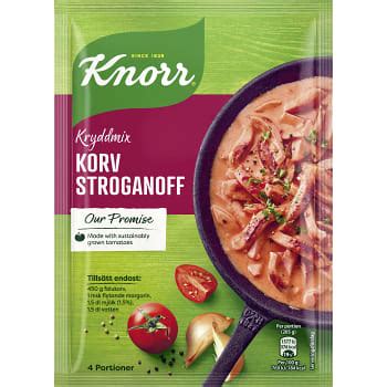 Korv Stroganoff Kryddmix G Knorr Handla Online Fr N Din Lokala Ica