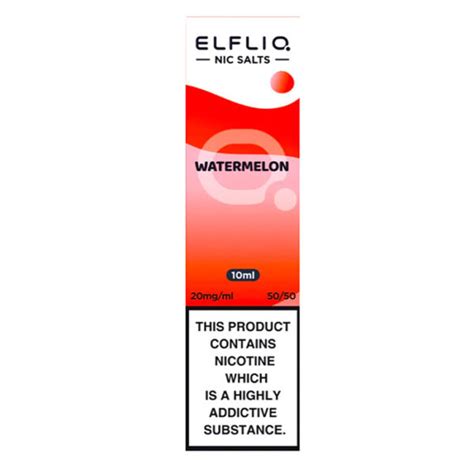 Buy Elf Bar Elfliq Watermelon E Liquid Vapour Uk®