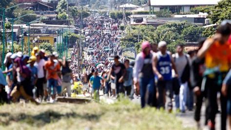 Gobierno De Guatemala Disuelve Caravana Migrante Procedente De Honduras