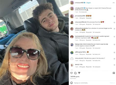 Erika Buenfil Homof Bica As Reaccion A Quienes Se Alaron A Su Hijo