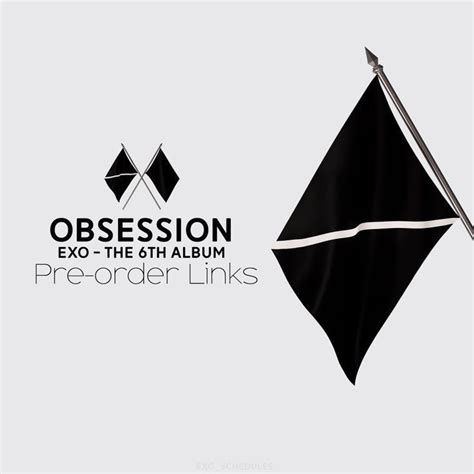 EXO OBSESSION The 6th Album Corea Del Sur