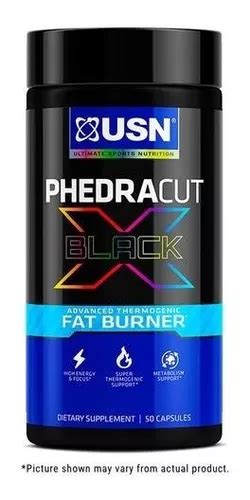 Phedracut Black X Usn Thermogenico Fat Burner 50 Caps Envío gratis