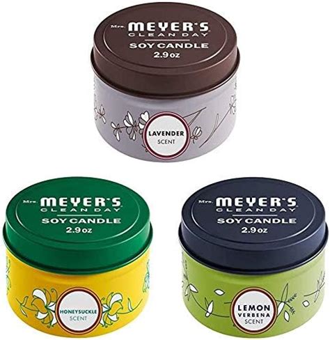 Amazon Mrs Meyer S Soy Candle Lavender Oz Home Kitchen