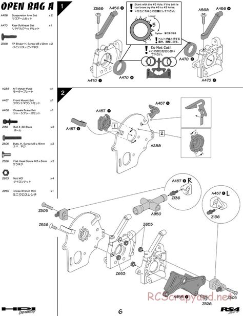 HPI Manual RS4 MT RCScrapyard Radio Controlled Model Archive