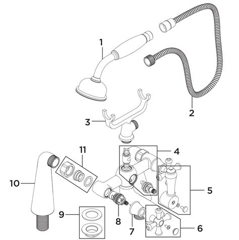 Bristan Colonial Bath Shower Mixer Tap Spares Bristan Bathroom Taps