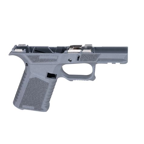 Sct Manufacturing Stripped Glock 43x48 Compatible Sub Compact Frame Grey